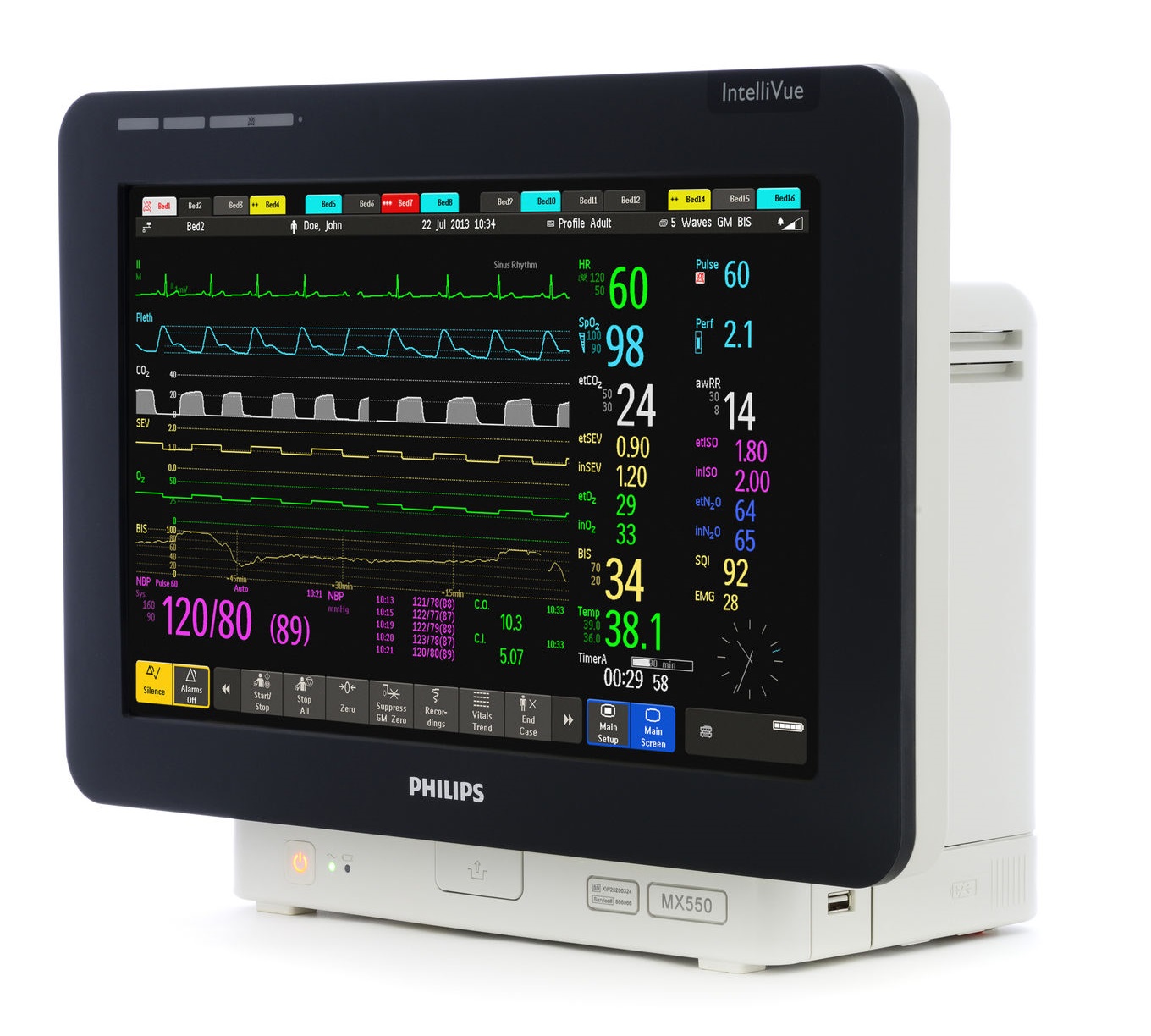 Goldway Bedside Patient Monitor | Philips Patient Monitor